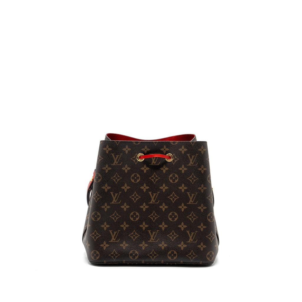 LOUIS VUITTON NEONOE MONOGRAM CANVAS / RED GHW