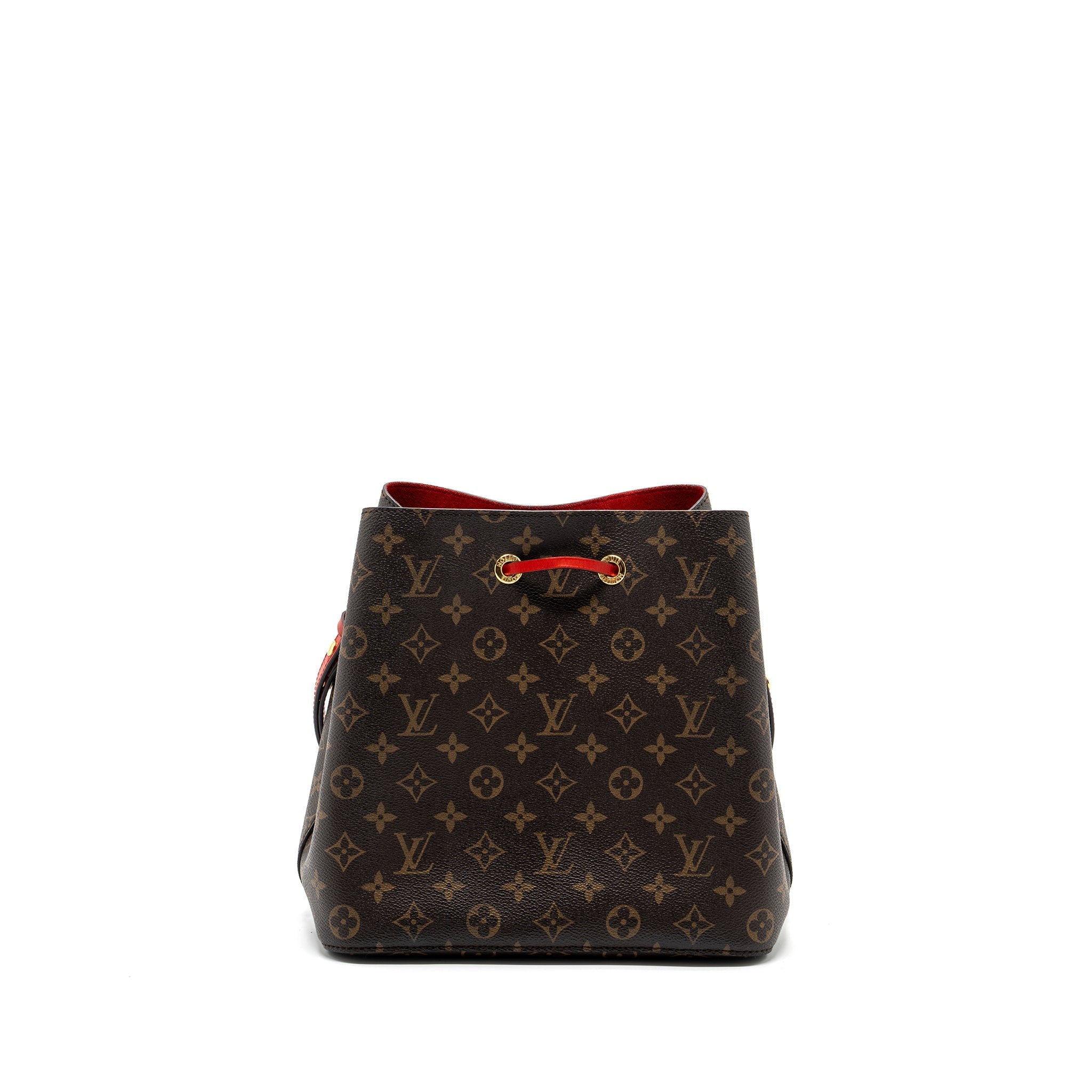 LOUIS VUITTON NEONOE MONOGRAM CANVAS / RED GHW