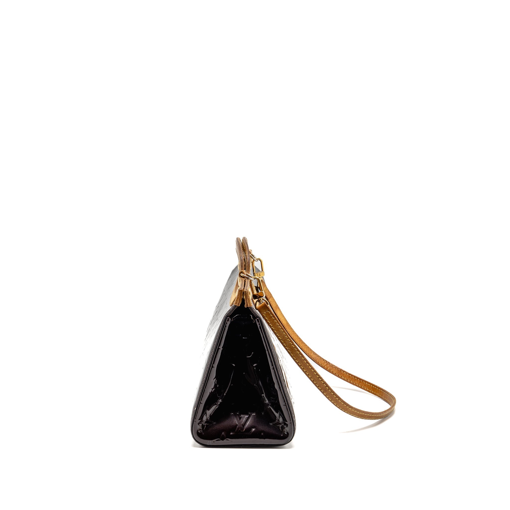 LOUIS VUITTON ROXBURY DRIVE MONOGRAM VERNIS AMARANTE GHW