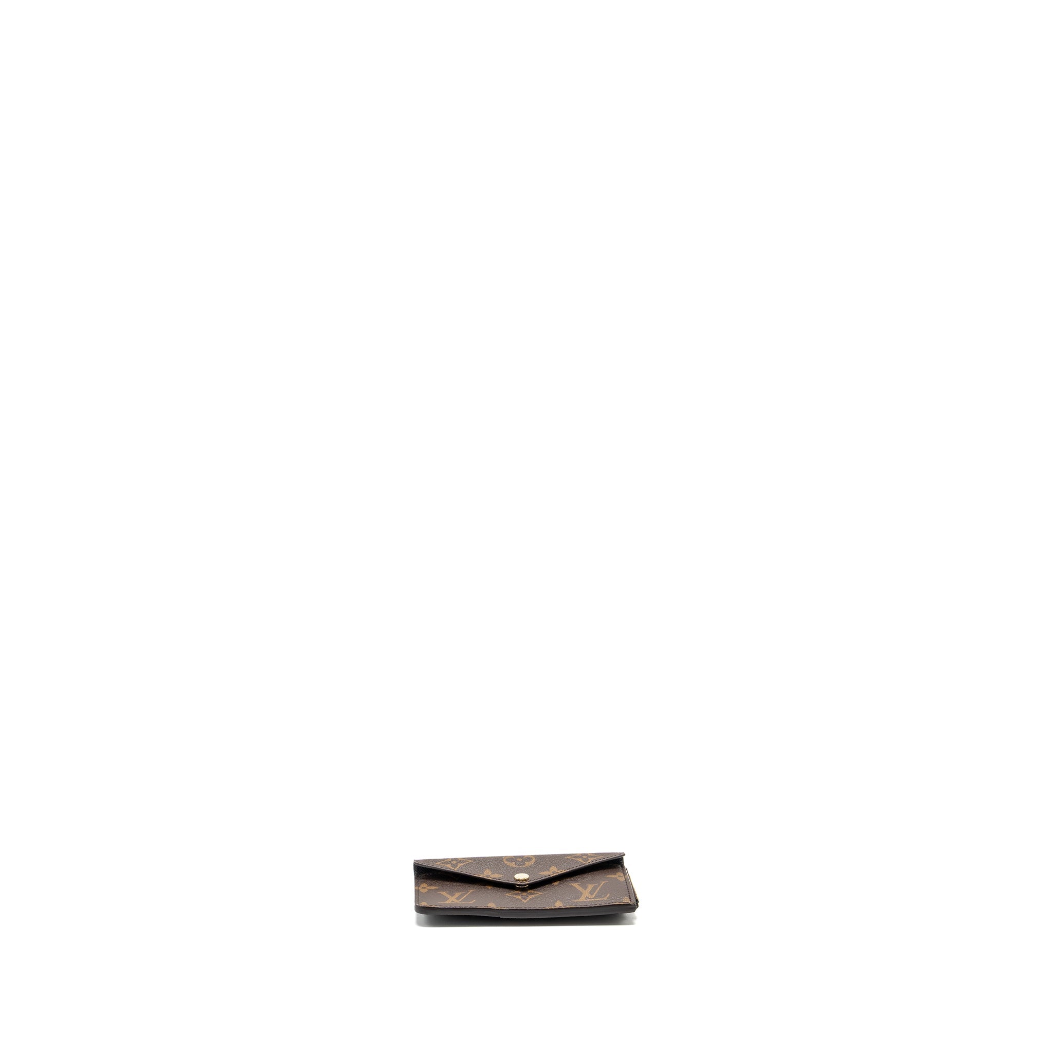 LOUIS VUITTON CARD HOLDER RECTO VERSO MONOGRAM CANVAS GHW