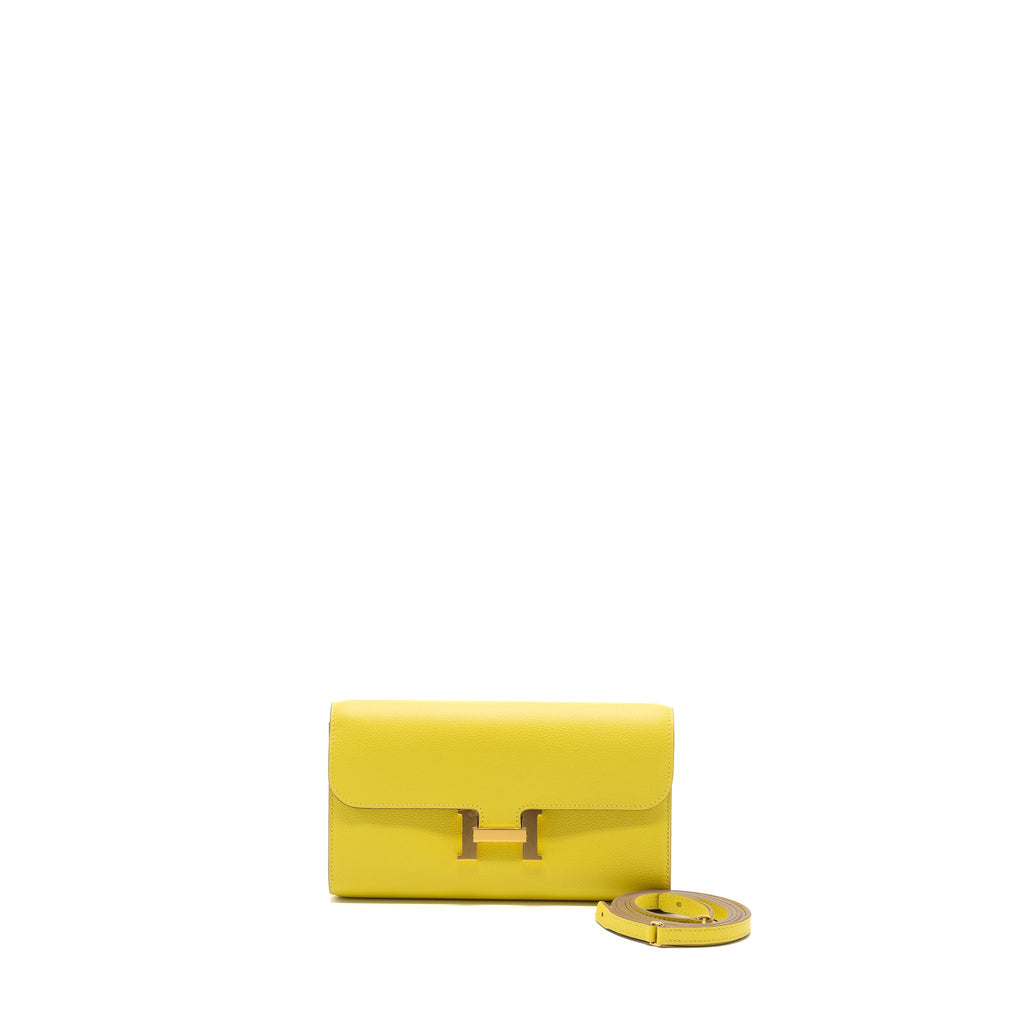 HERMES CONSTANCE TO GO EVERCOLOR 9R LIME GHW