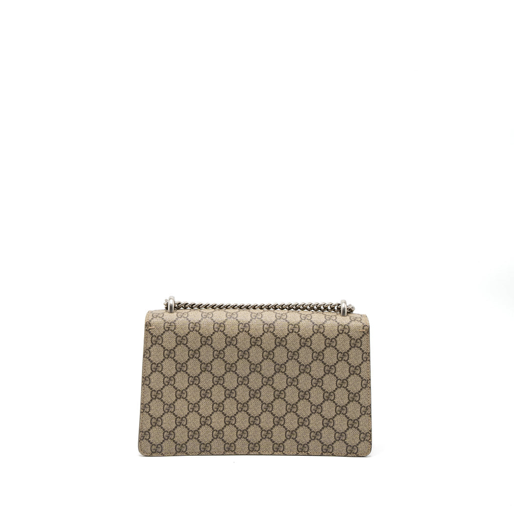 GUCCI DIONYSUS SHOULDER BAG GG SUPREME CANVAS/SUEDE SHW