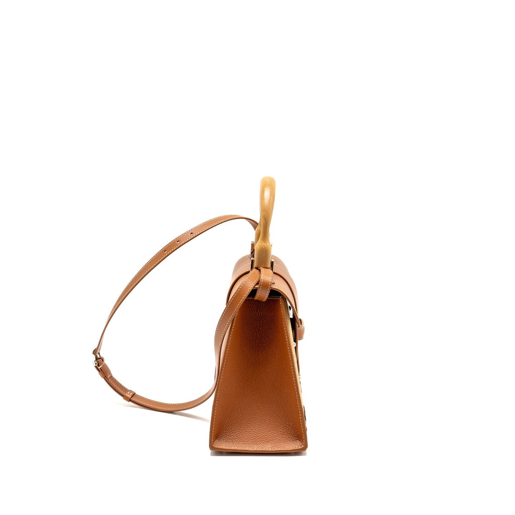 GOYARD STRUCTURE SAIGON PM BAG CALFSKIN TAN SHW