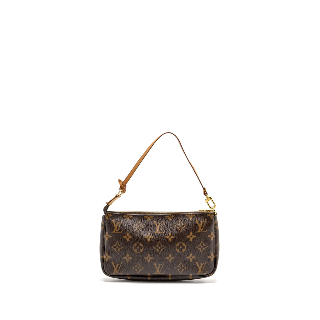 LOUIS VUITTON POCHETTE ACCESSORIES MONOGRAM CANVAS GHW