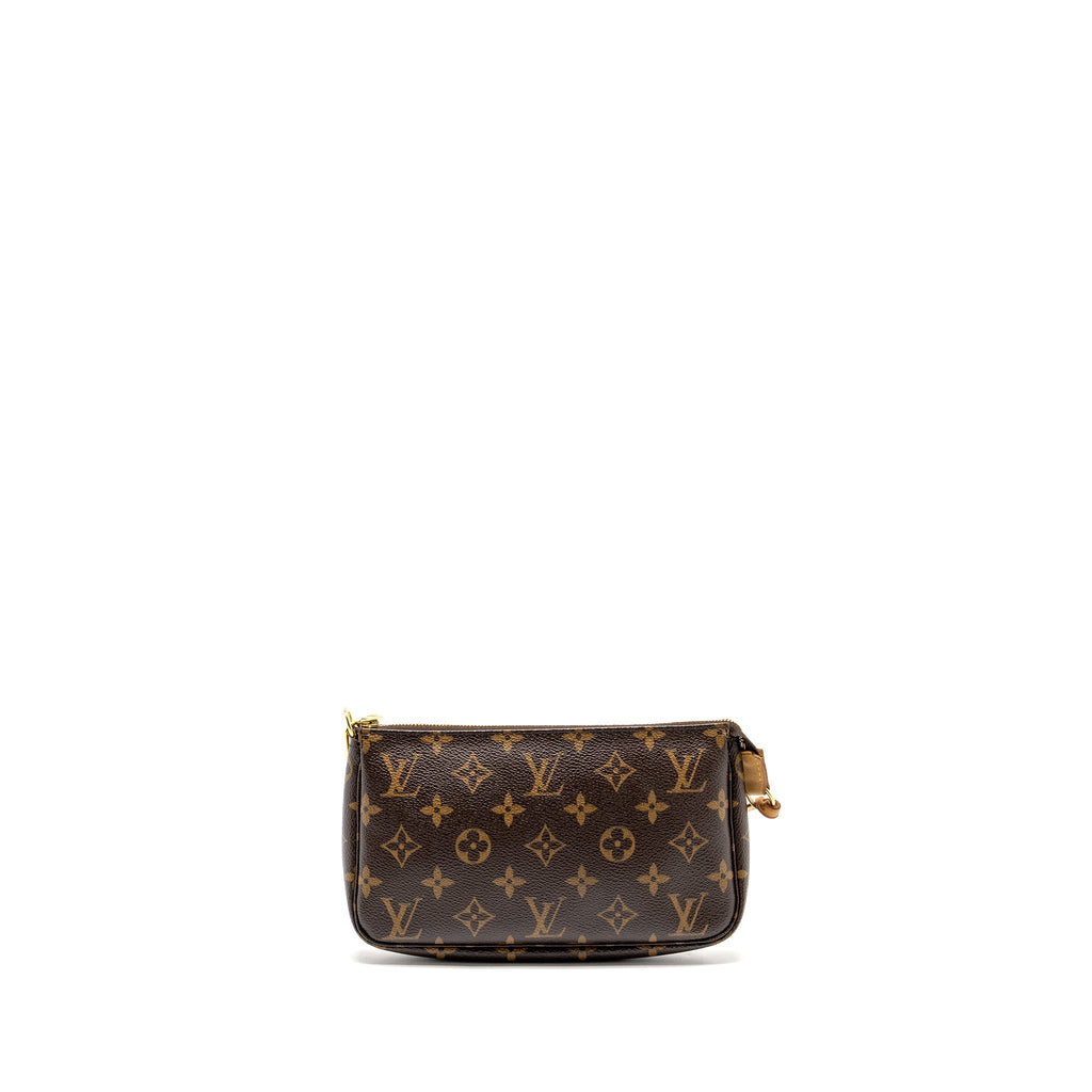 LOUIS VUITTON POCHETTE ACCESSORIES MONOGRAM CANVAS GHW