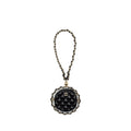 CHANEL 22C ROUND CLUTCH WITH CHAIN LAMBSKIN BLACK GHW