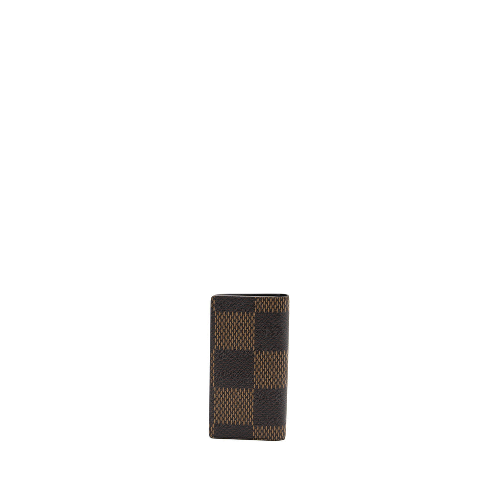 LOUIS VUITTON X NIGO BRAZZA LONG WALLET LIMITED EDITION GIANT DAMIER EBENE COATED CANVAS BLACK HARDWARE