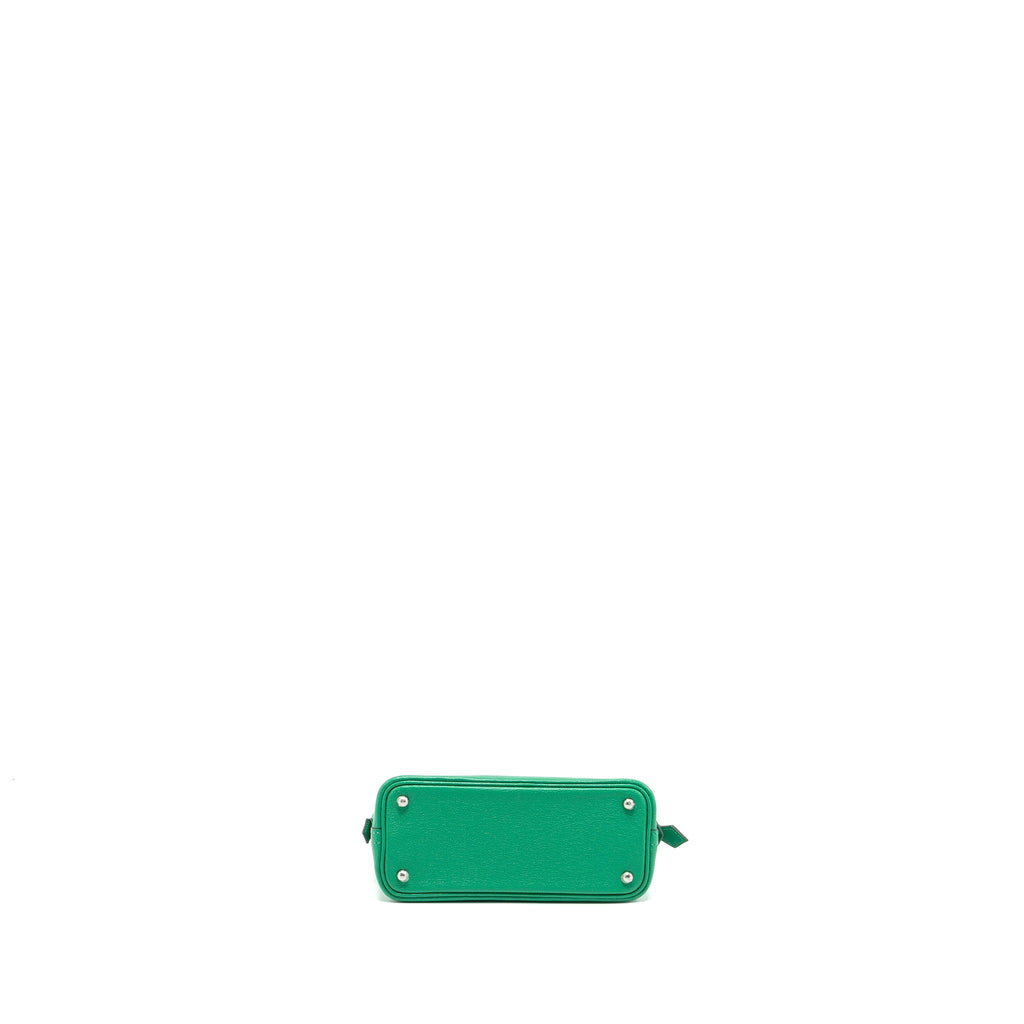 HERMES MINI BOLIDE CHÈVRE MYSORE 6W MENTHE SHW