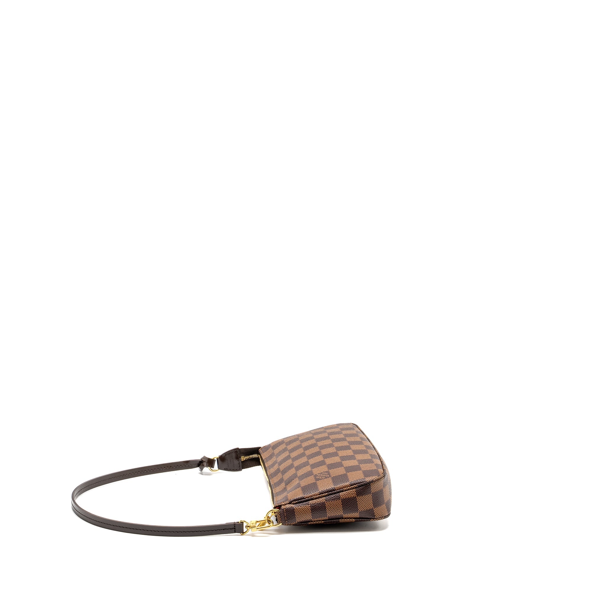 LOUIS VUITTON POCHETTE ACCESSOIRES DAMIER EBENE CANVAS GHW