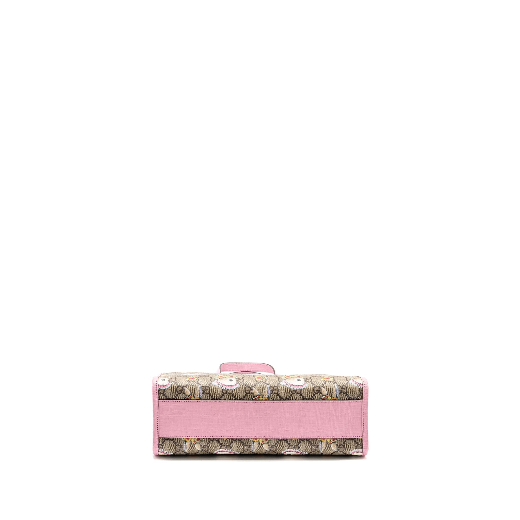 GUCCI CHILDREN’S YUKO HIGUCHI TOTE BAG GG SUPREME CANVAS/LEATHER PINK/MULTICOLOUR SHW