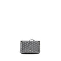 GOYARD PLUMET POCHETTE POCKET WALLET GOYARDLINE CANVAS GREY SHW