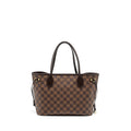 LOUIS VUITTON NEVERFULL PM DAMIER EBENE CANVAS GHW