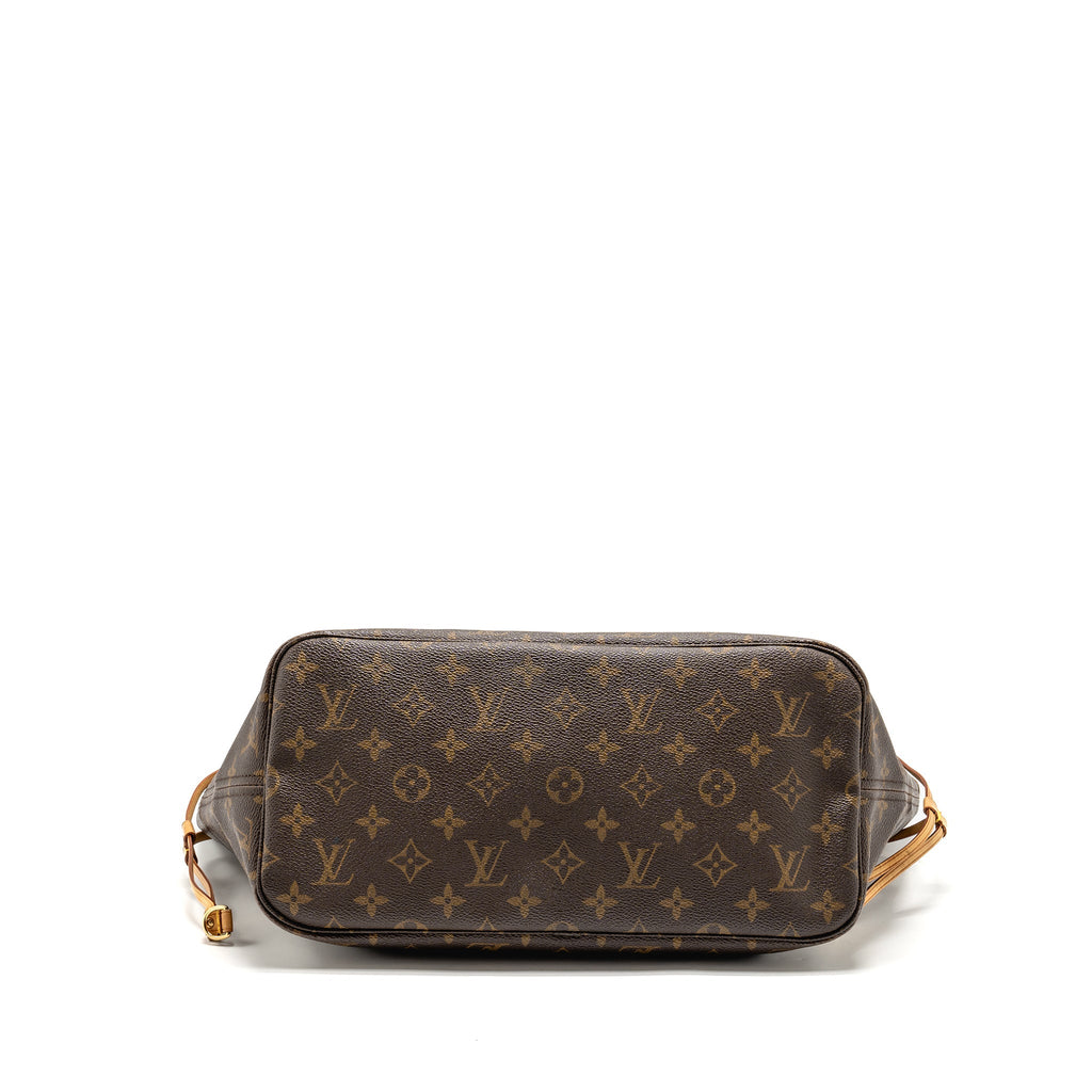 LOUIS VUITTON NEVERFULL MM MONOGRAM CANVAS GHW