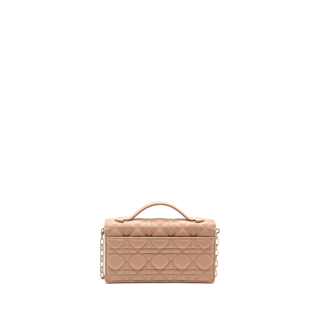 DIOR MY DIOR MINI BAG LAMBSKIN BEIGE LGHW