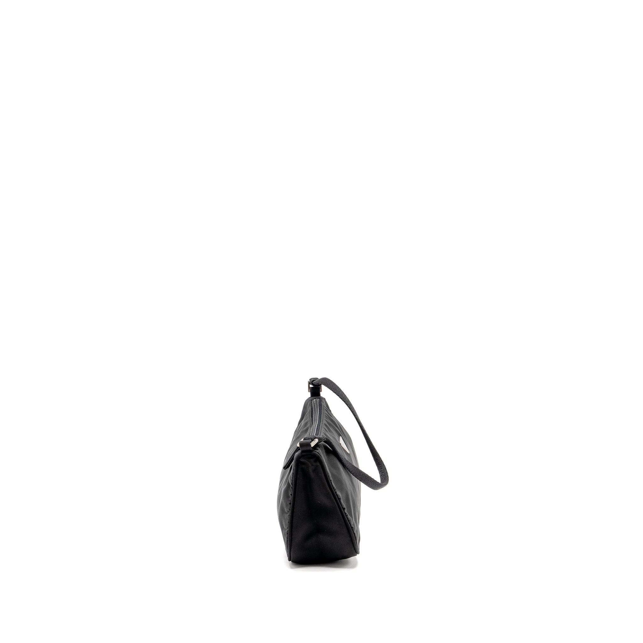PRADA VINTAGE TESSUTO POCHETTE NYLON BLACK SHW