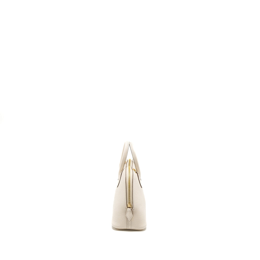 HERMES MINI BOLIDE CHÈVRE MYSORE NATA GHW
