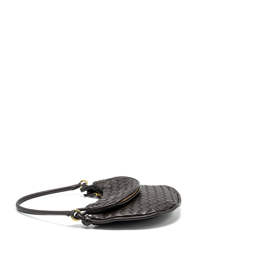 BOTTEGA VENETA MEDIUM GEMELLI LAMBSKIN FONDANT GHW