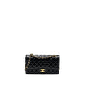 CHANEL MEDIUM CLASSIC DOUBLE FLAP BAG CAVIAR BLACK GHW