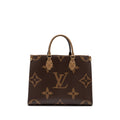 LOUIS VUITTON ONTHEGO MM MONOGRAM CANVAS GHW