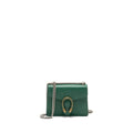 GUCCI DIONYSUS GG MINI BAG CALFSKIN GREEN SHW