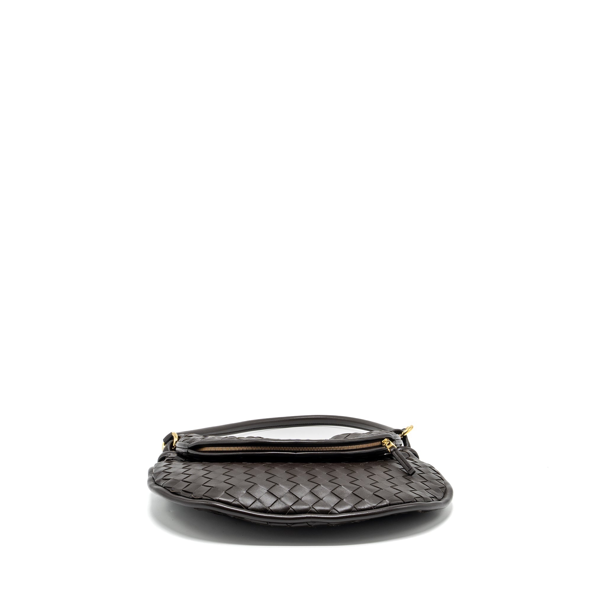 BOTTEGA VENETA MEDIUM GEMELLI LAMBSKIN FONDANT GHW