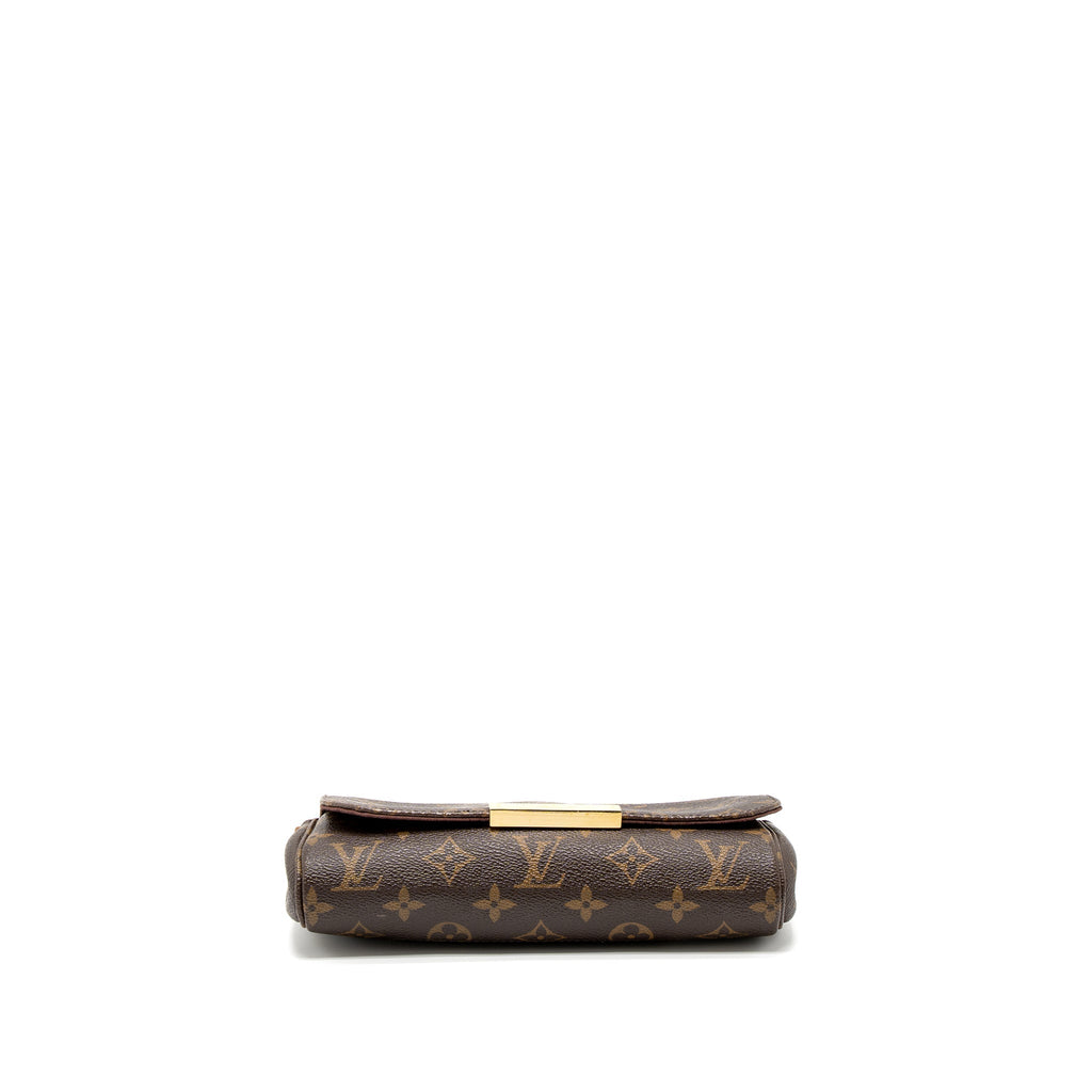 LOUIS VUITTON FAVOURITE PM BAG MONOGRAM CANVAS GHW