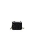 CHANEL SMALL FLAP BAG LAMBSKIN BLACK LGHW
