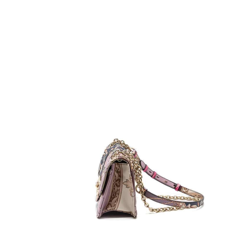 SALVATORE FERRAGAMO FLAP BAG MULTICOLOUR LGHW