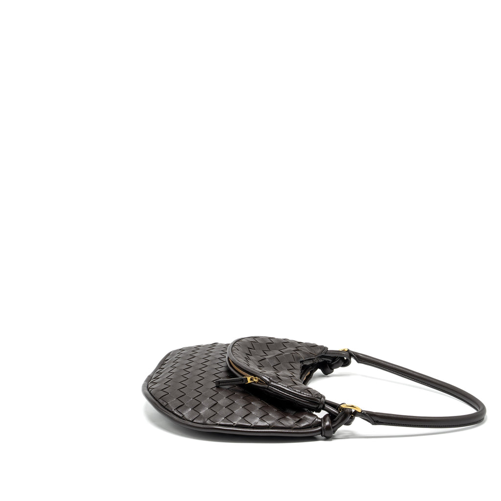 BOTTEGA VENETA MEDIUM GEMELLI LAMBSKIN FONDANT GHW