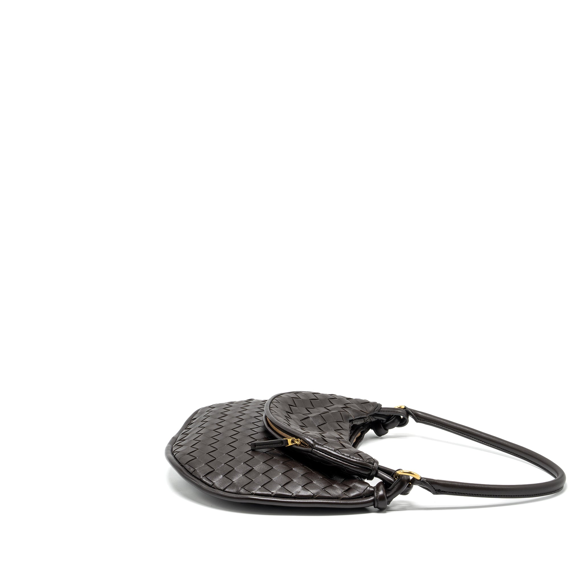 BOTTEGA VENETA MEDIUM GEMELLI LAMBSKIN FONDANT GHW
