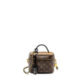 LOUIS VUITTON VANITY CASE PM MONOGRAM REVERSE CANVAS GHW
