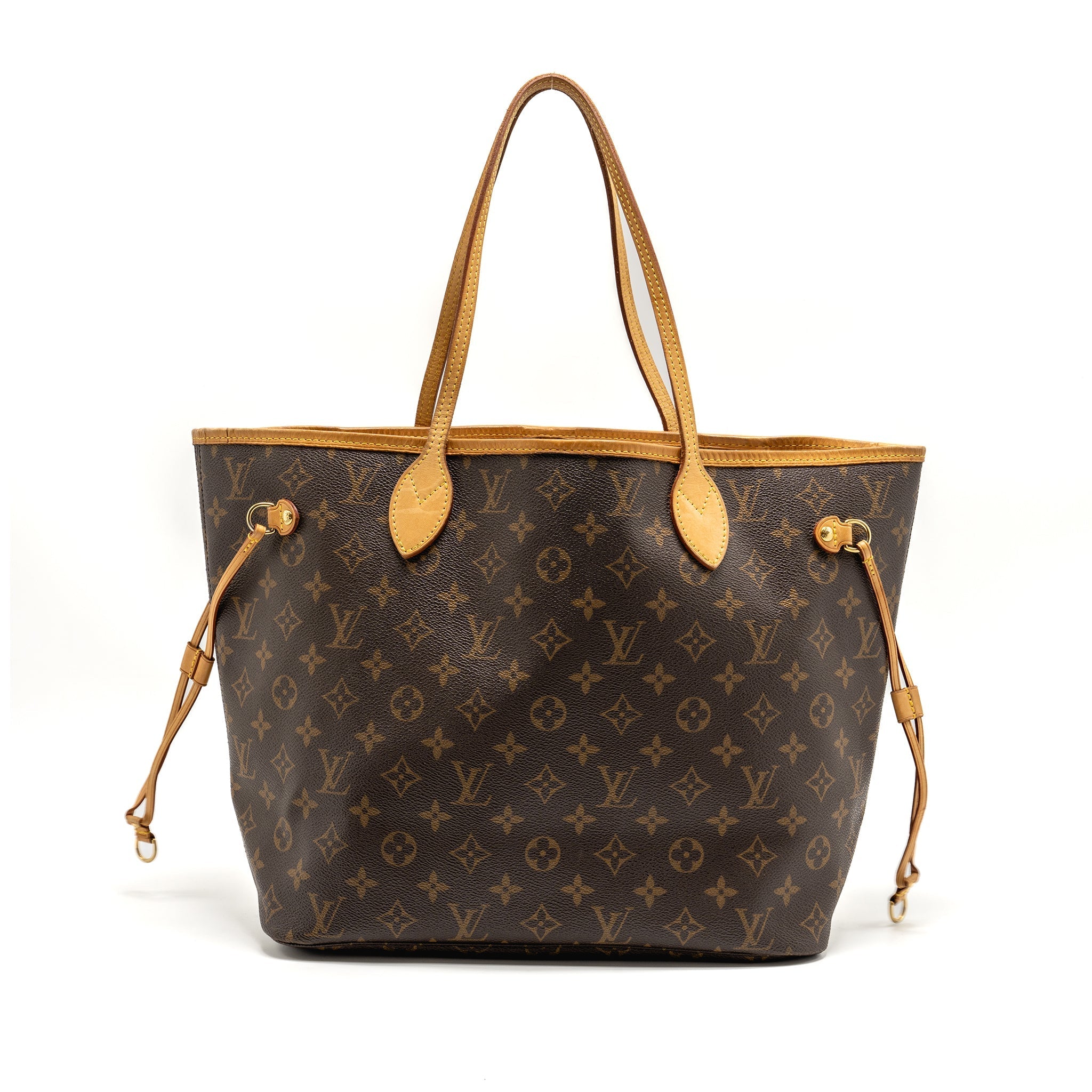 LOUIS VUITTON NEVERFULL MM MONOGRAM CANVAS GHW