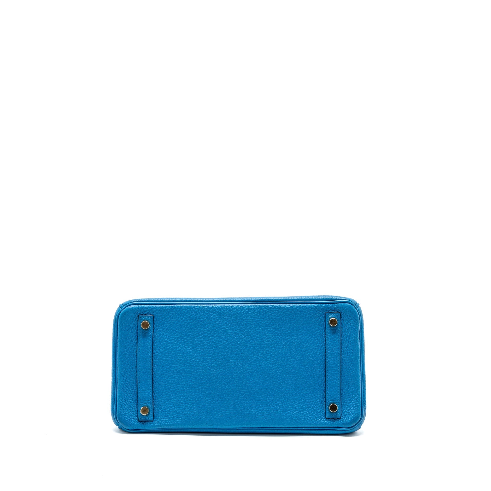 HERMES BIRKIN 30 TOGO BLUE ZANZIBAR GHW