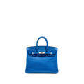HERMES BIRKIN 25 TAURILLON NOVELLO I7 BLUE ZELLIGE SHW