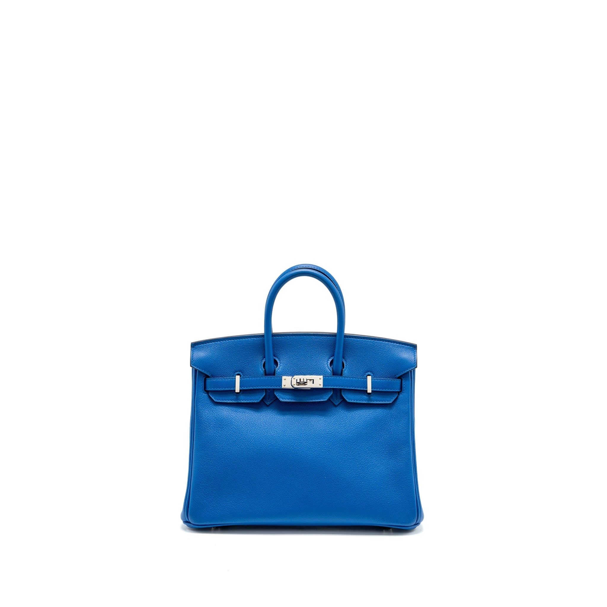 HERMES BIRKIN 25 TAURILLON NOVELLO I7 BLUE ZELLIGE SHW