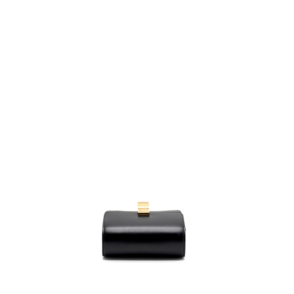 CELINE MINI CLASSIC BOX BAG CALFSKIN BLACK GHW