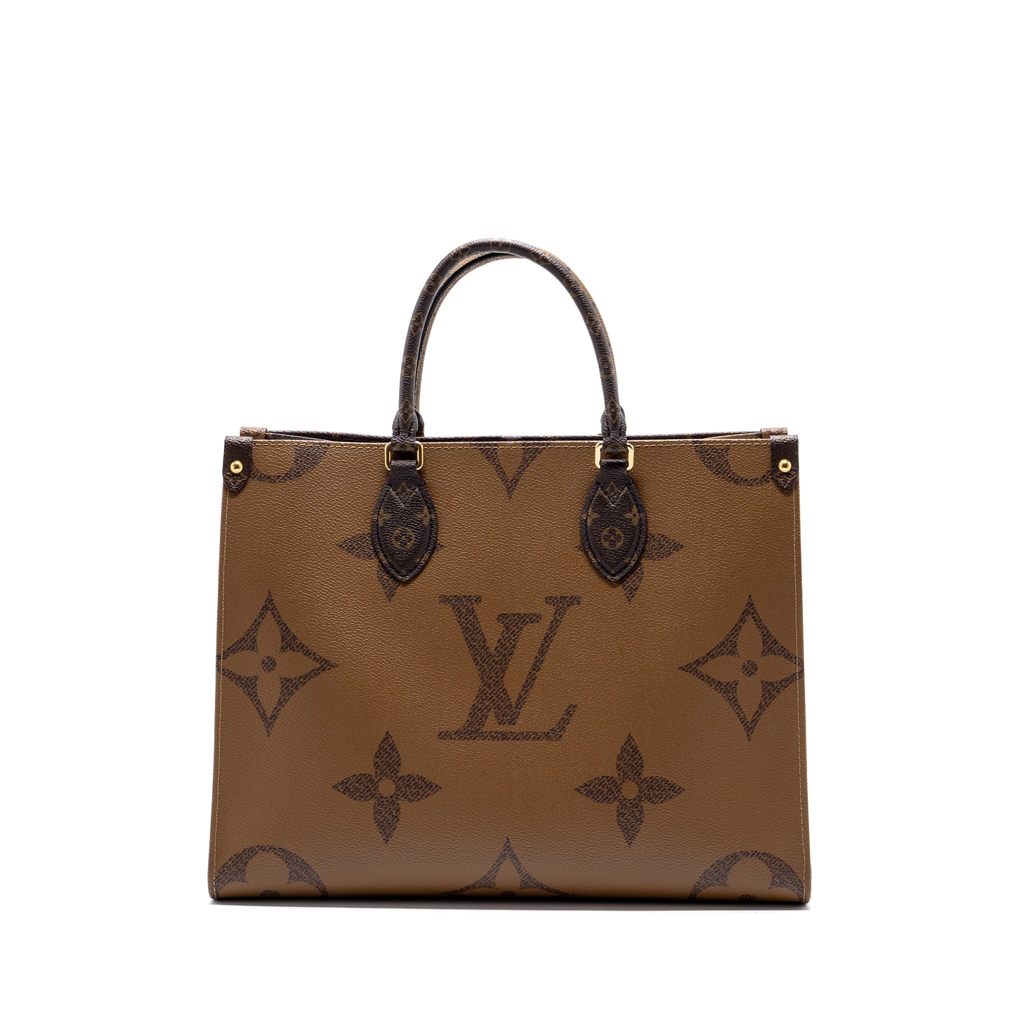 LOUIS VUITTON ONTHEGO MM MONOGRAM REVERSE CANVAS GHW (NEW VERSION)