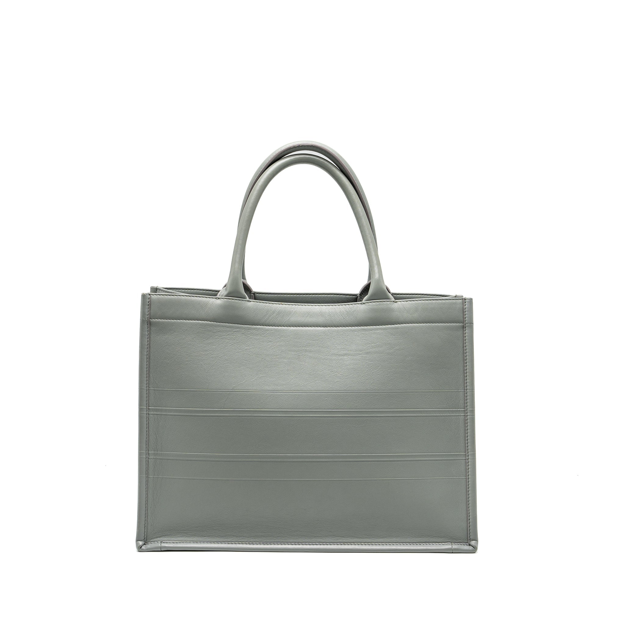 DIOR MEDIUM BOOKTOTE CALFSKIN GREY