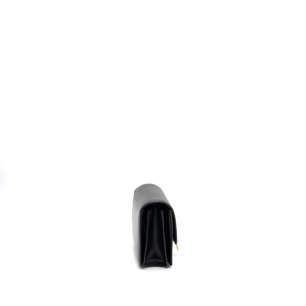 CELINE MINI CLASSIC BOX BAG CALFSKIN BLACK GHW