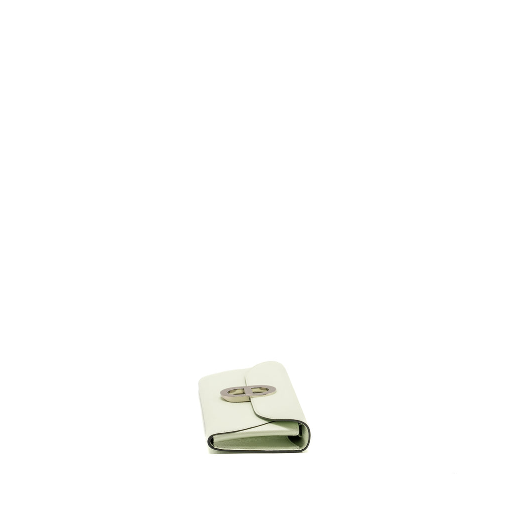 HERMES MAILLON TO GO WALLET EPSOM VERT FIZZ SHW