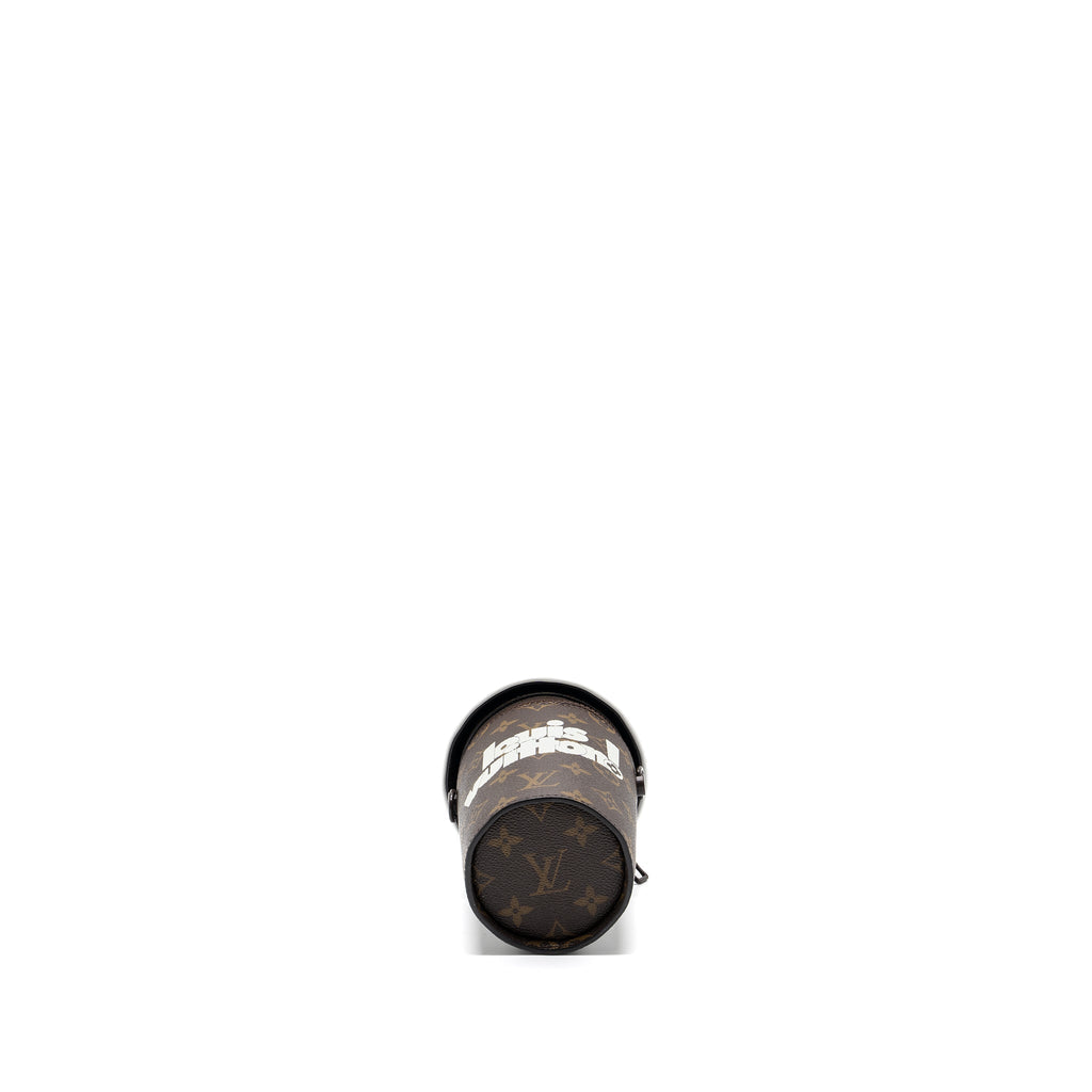 LOUIS VUITTON COFFEE CUP BAG LIMITED EDITION MONOGRAM CANVAS BROWN HARDWARE (NEW VERSION)
