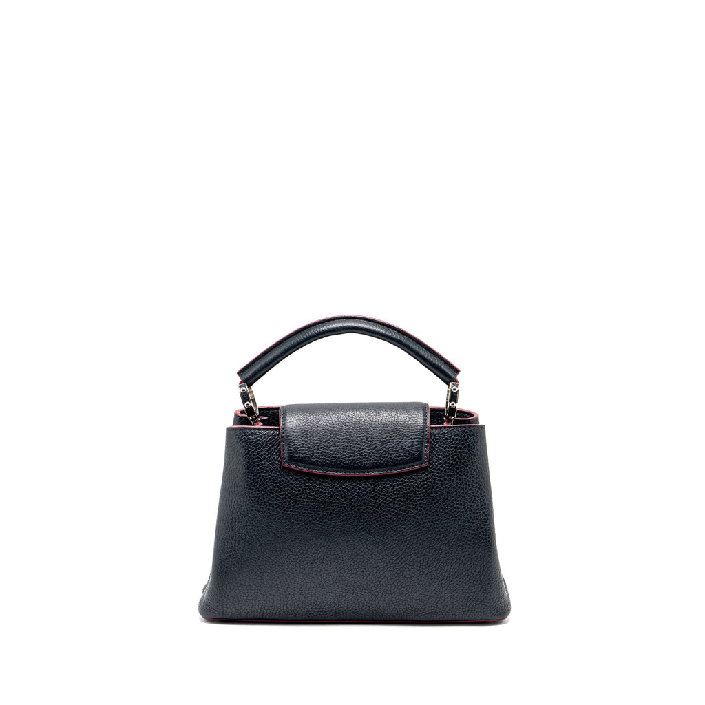 LOUIS VUITTON CAPUCINES BB TAURILLON NAVY SHW
