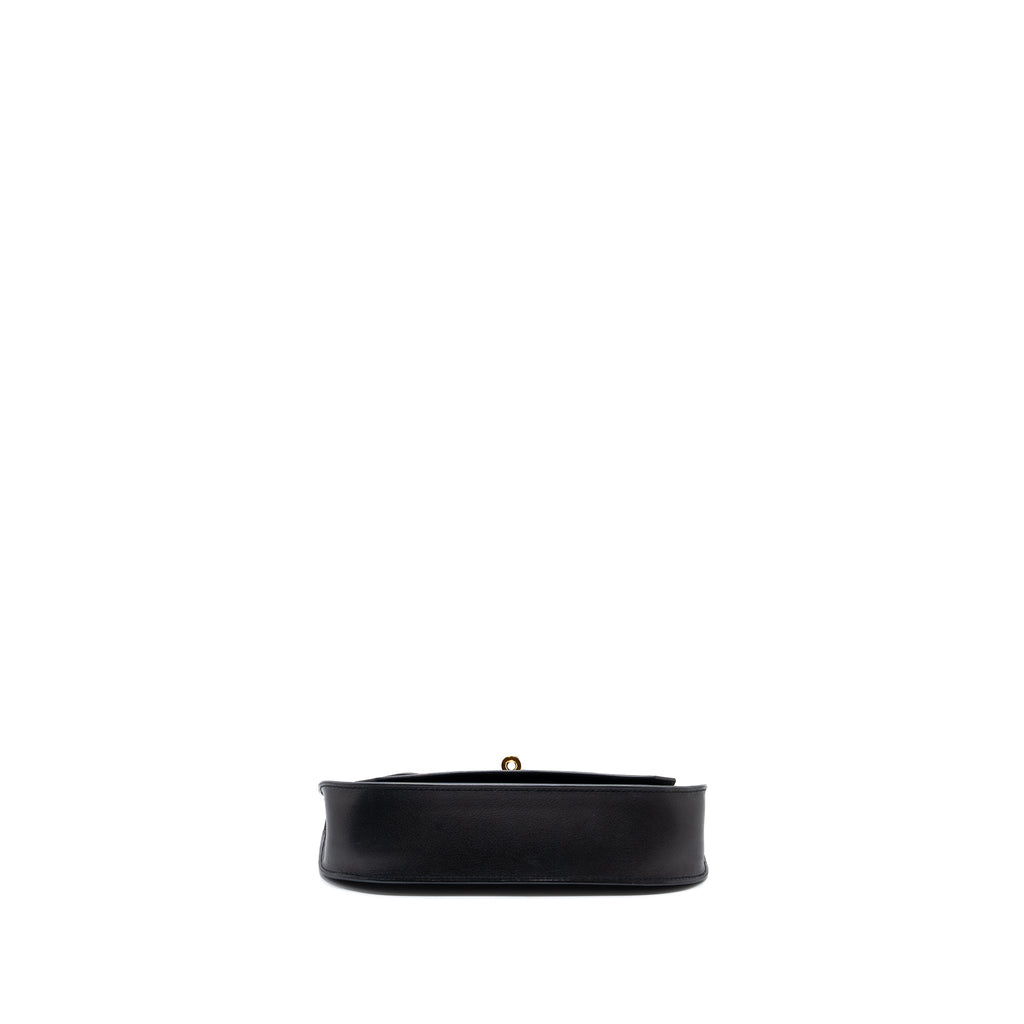 HERMES MINI JYPSIERE EVERGRAIN BLACK GHW