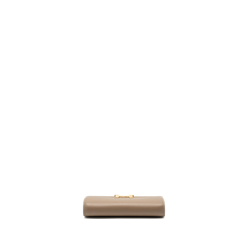 HERMES CONSTANCE TO GO EVERCOLOR ETOUPE GHW