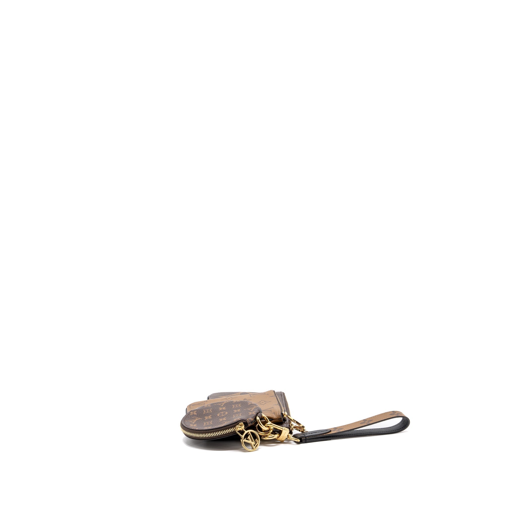 LOUIS VUITTON TRIO POUCH MONOGRAM CANVAS GHW