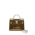 DIOR TOP HANBDLE TOTE BAG MULTICOLOUR METALLIC BRONZE / SILVER SHW
