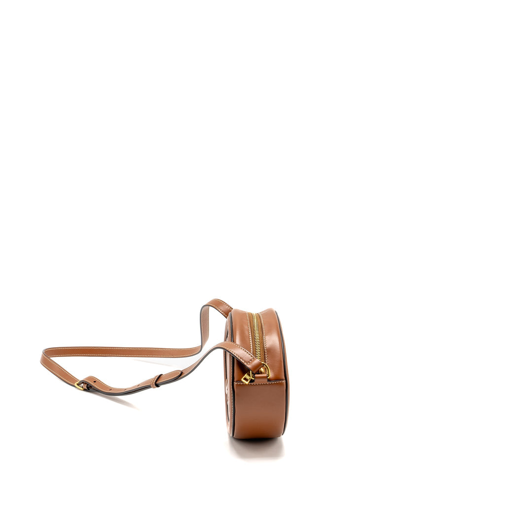 CELINE OVAL BAG SMOOTH CALFSKIN TAN GHW
