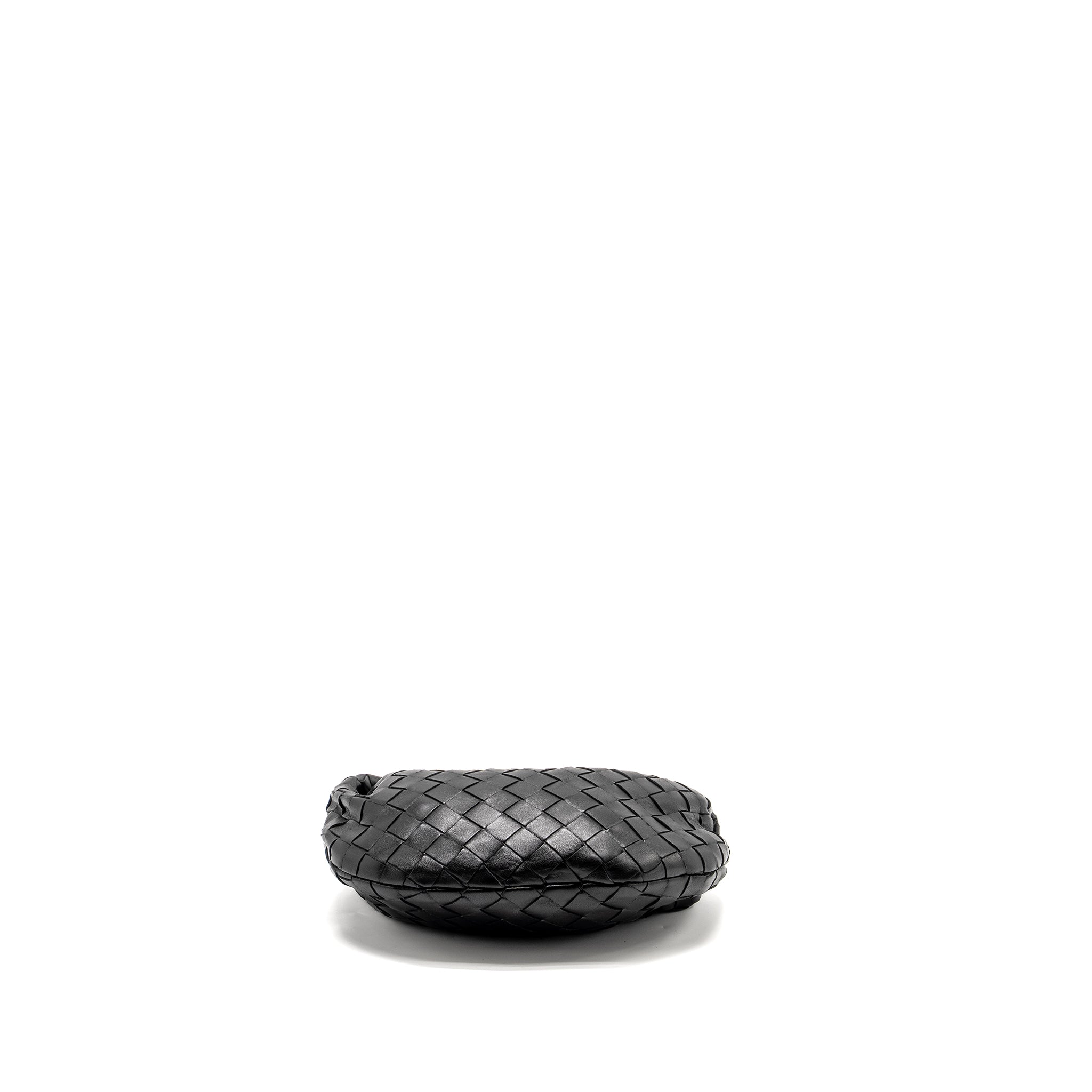 BOTTEGA VENETA MINI JODIE LAMBSKIN BLACK SHW