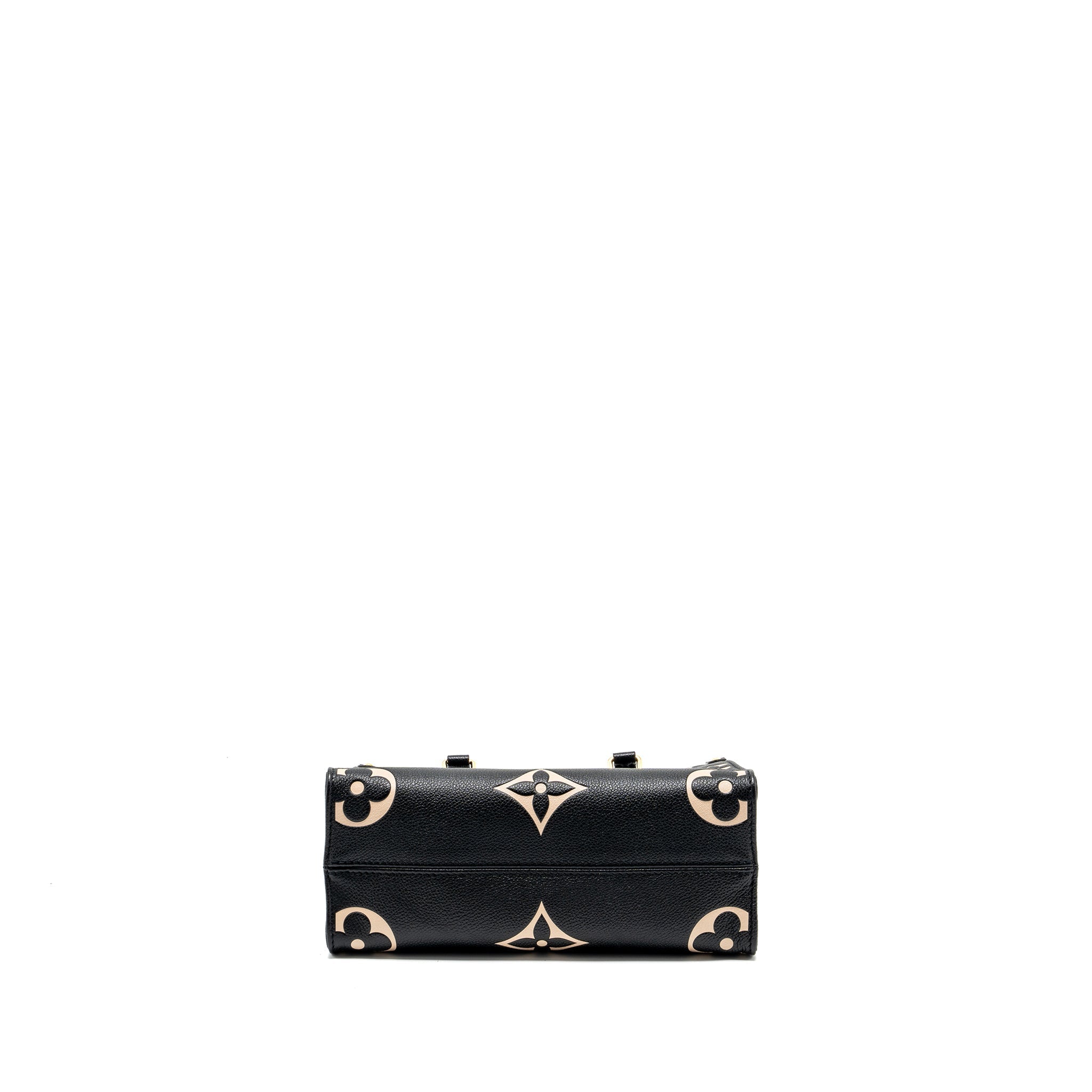 LOUIS VUITTON ONTHEGO PM BICOLOUR MONOGRAM EMPREINTE BLACK GHW