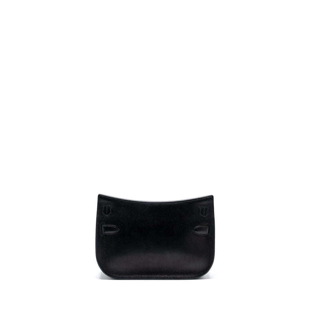 HERMES MINI JYPSIERE EVERGRAIN BLACK GHW